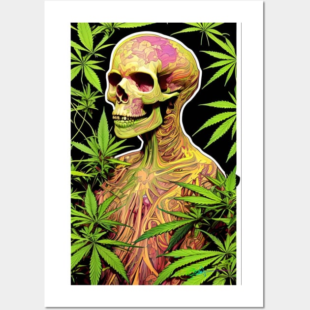 Weed After Death 89 Wall Art by Benito Del Ray